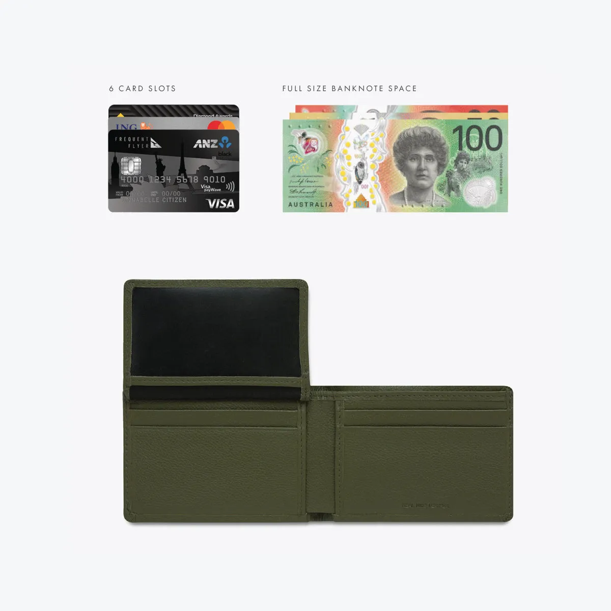 Jonah Wallet - Khaki
