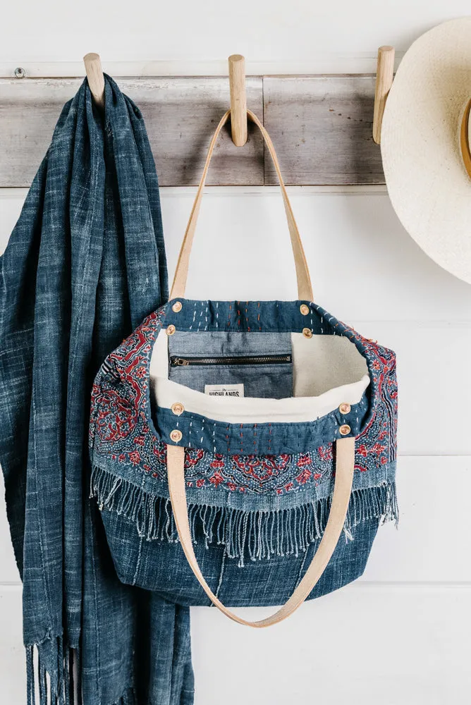 Kantha Quilt Tote