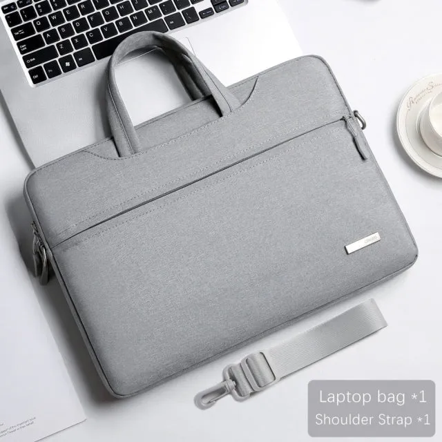 Laptop Bag Sleeve Case 12 13.3 15.6 14 inch Shoulder Notebook bag For Macbook Air Pro M1 Lenovo Dell Huawei handbag Briefcase