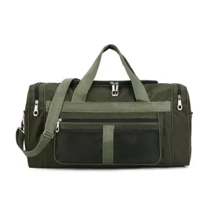 Large Capacity Men's Travel Bags, Unisex Multifunctional Luggage Bag, Sports Duffle Bag