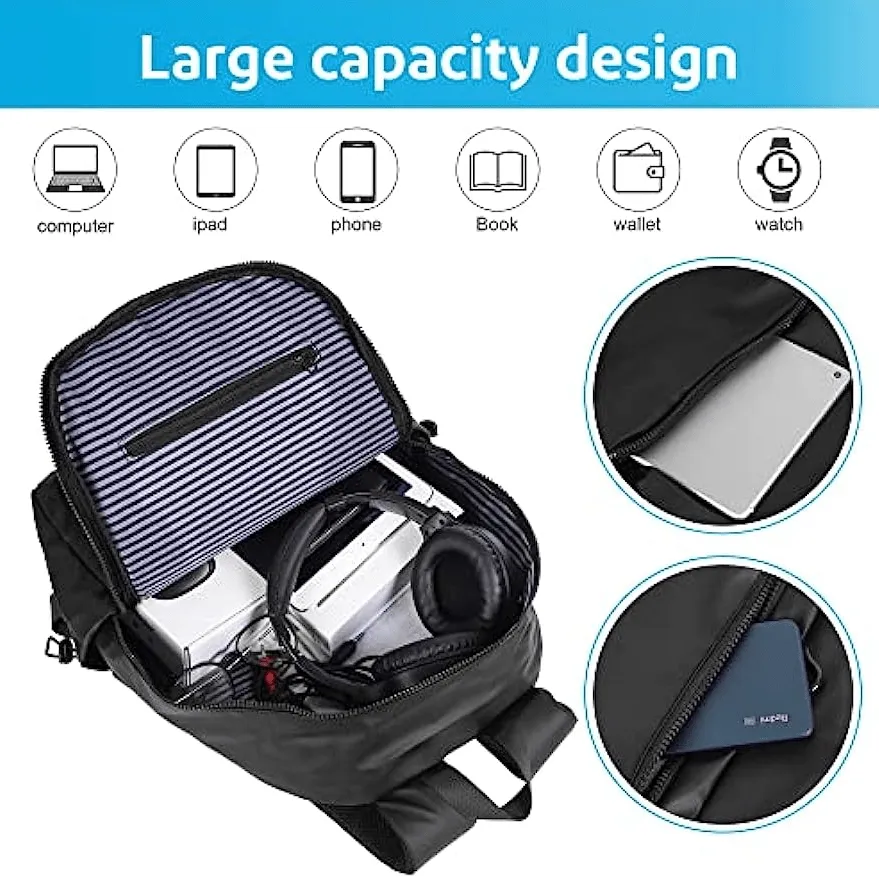 Large Capacity Men's Waterproof Travel Backpack for School