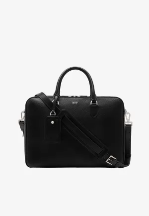 Large Elliot Leather Briefcase