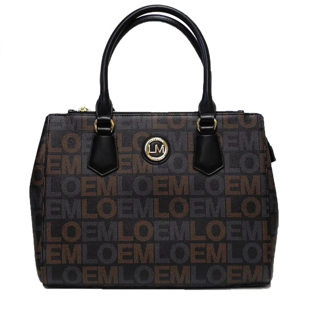 LOEM signature white shoulder Bag zipper pockets dessigner inspired classic