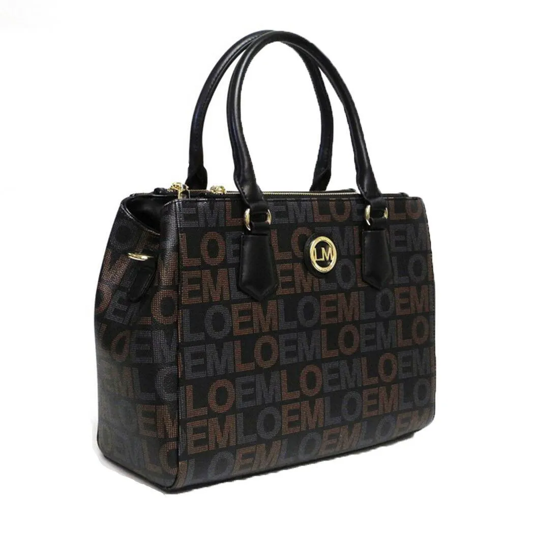 LOEM signature white shoulder Bag zipper pockets dessigner inspired classic