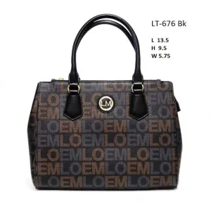 LOEM signature white shoulder Bag zipper pockets dessigner inspired classic