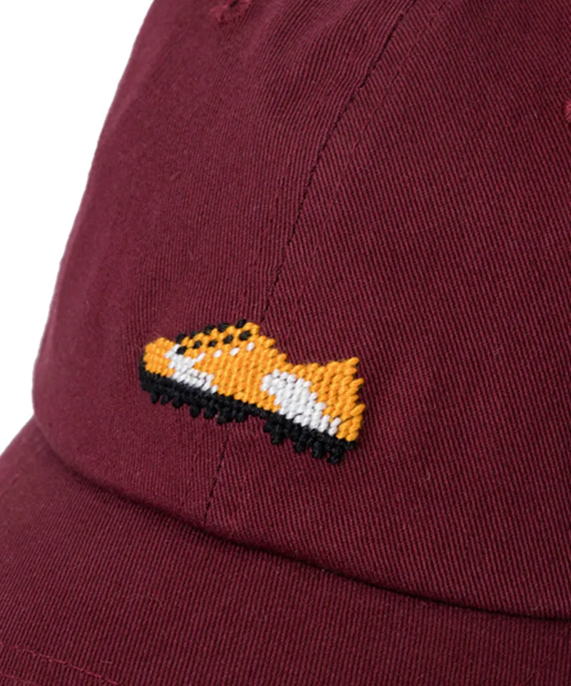LOLONG Golf Shoe Needlepoint Hat - Burgundy
