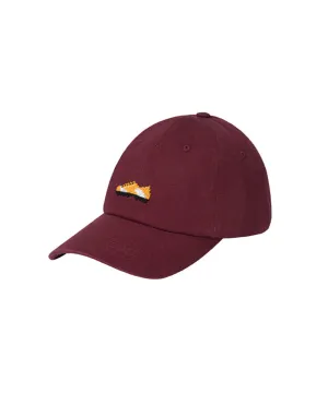LOLONG Golf Shoe Needlepoint Hat - Burgundy