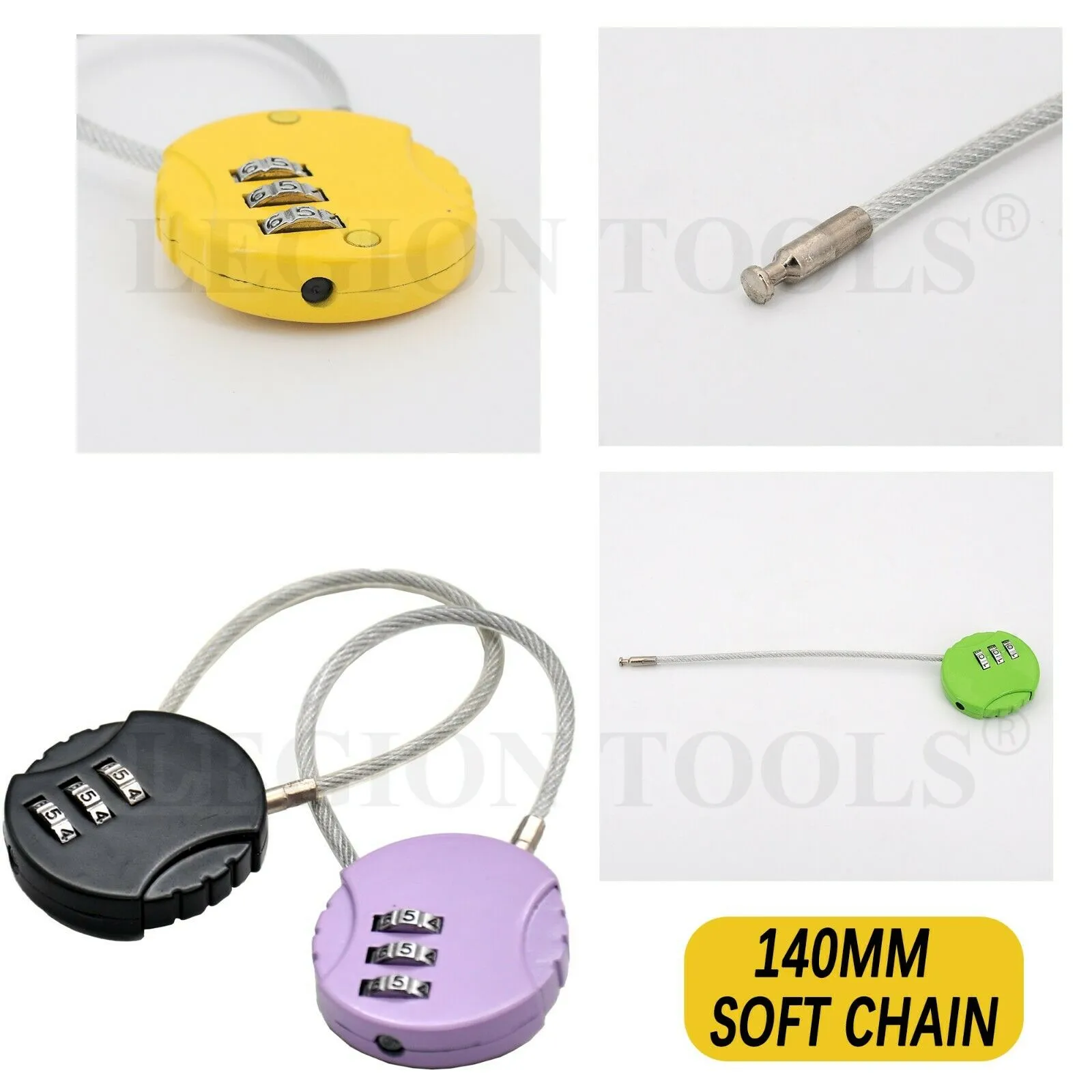 Long Neck Combination Padlock