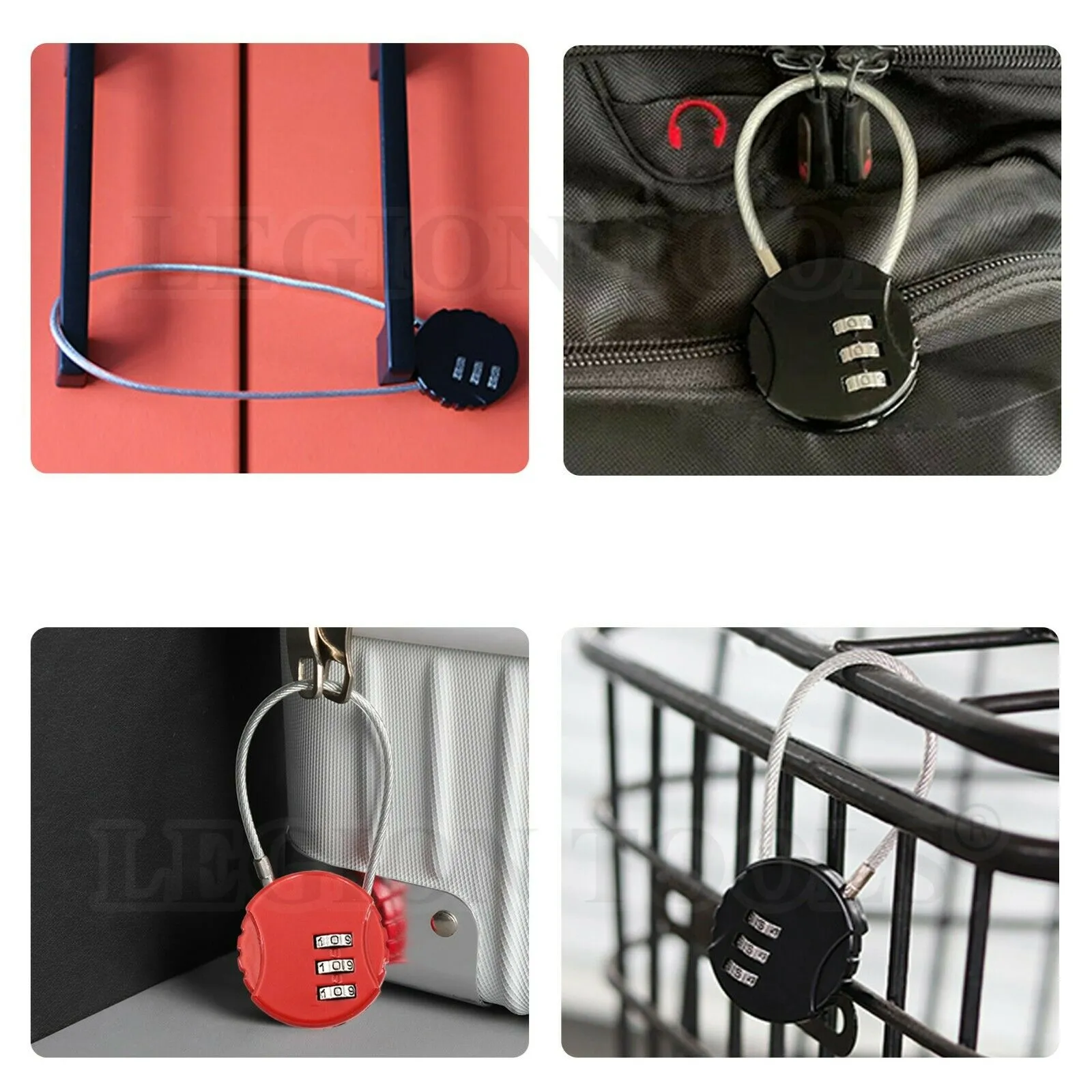 Long Neck Combination Padlock
