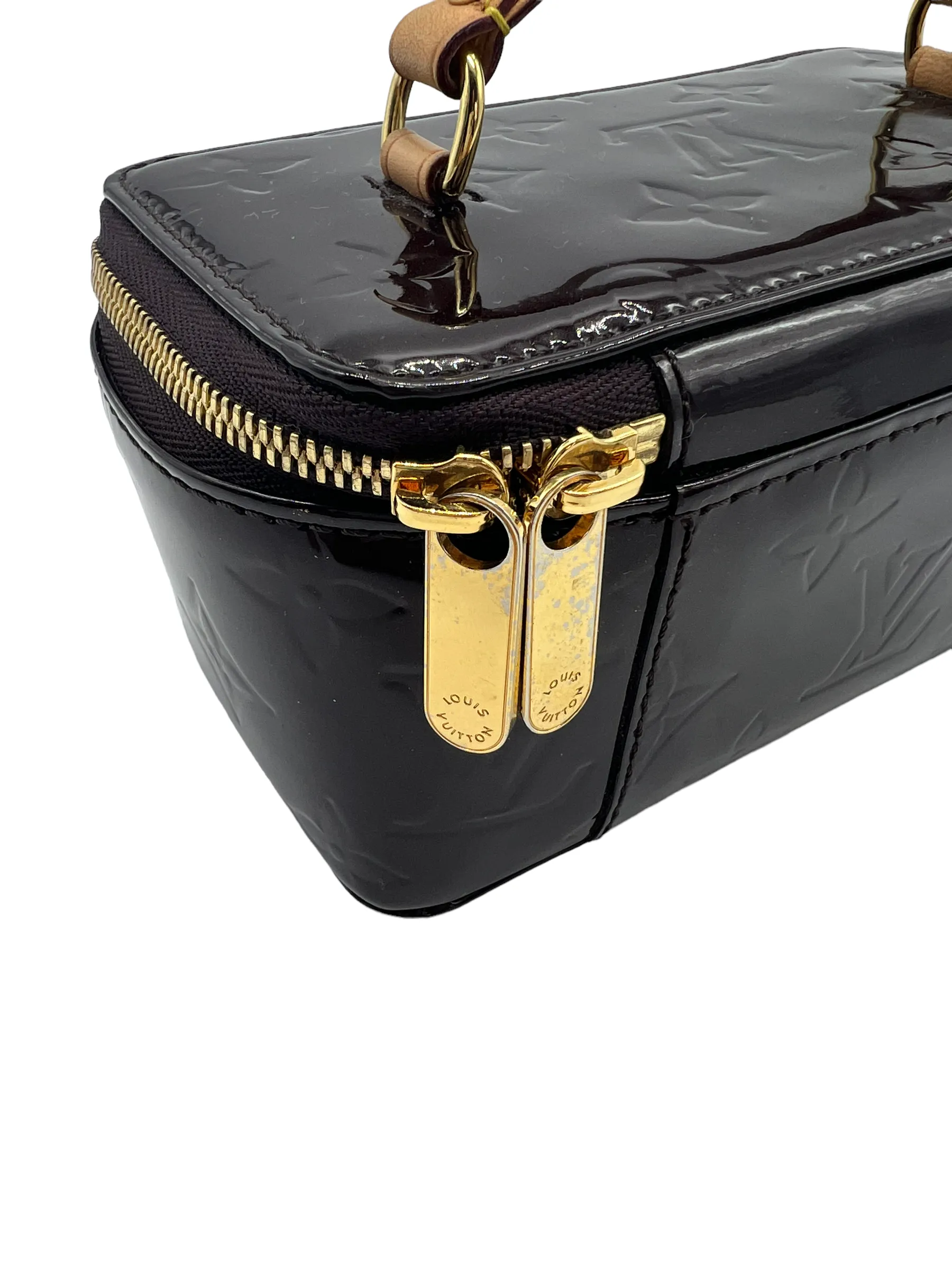 Louis Vuitton Amarante Vernis Mini Jewelry/Vanity Case
