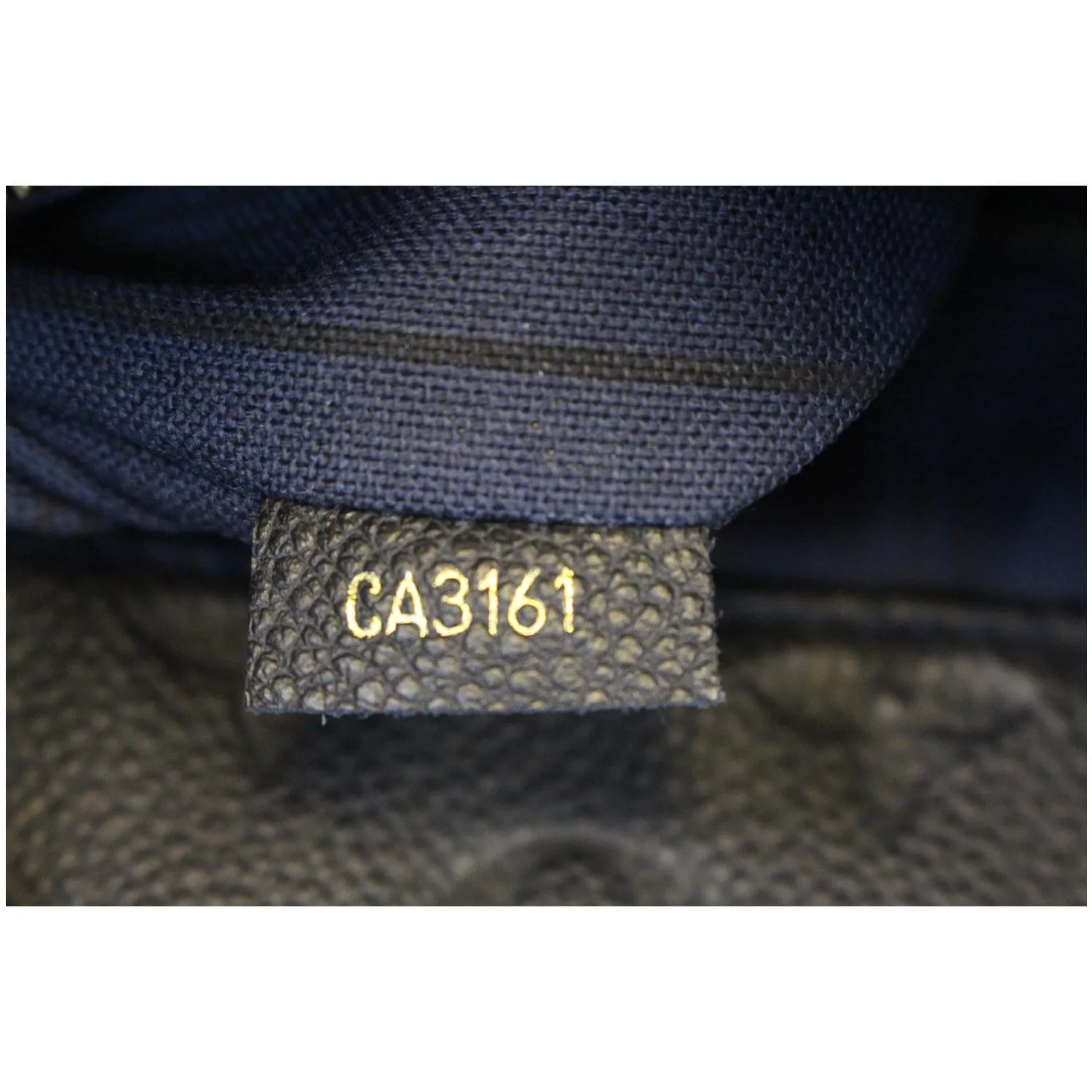 Louis Vuitton Artsy MM Empreinte Blue Infini Monogram Shoulder Bag