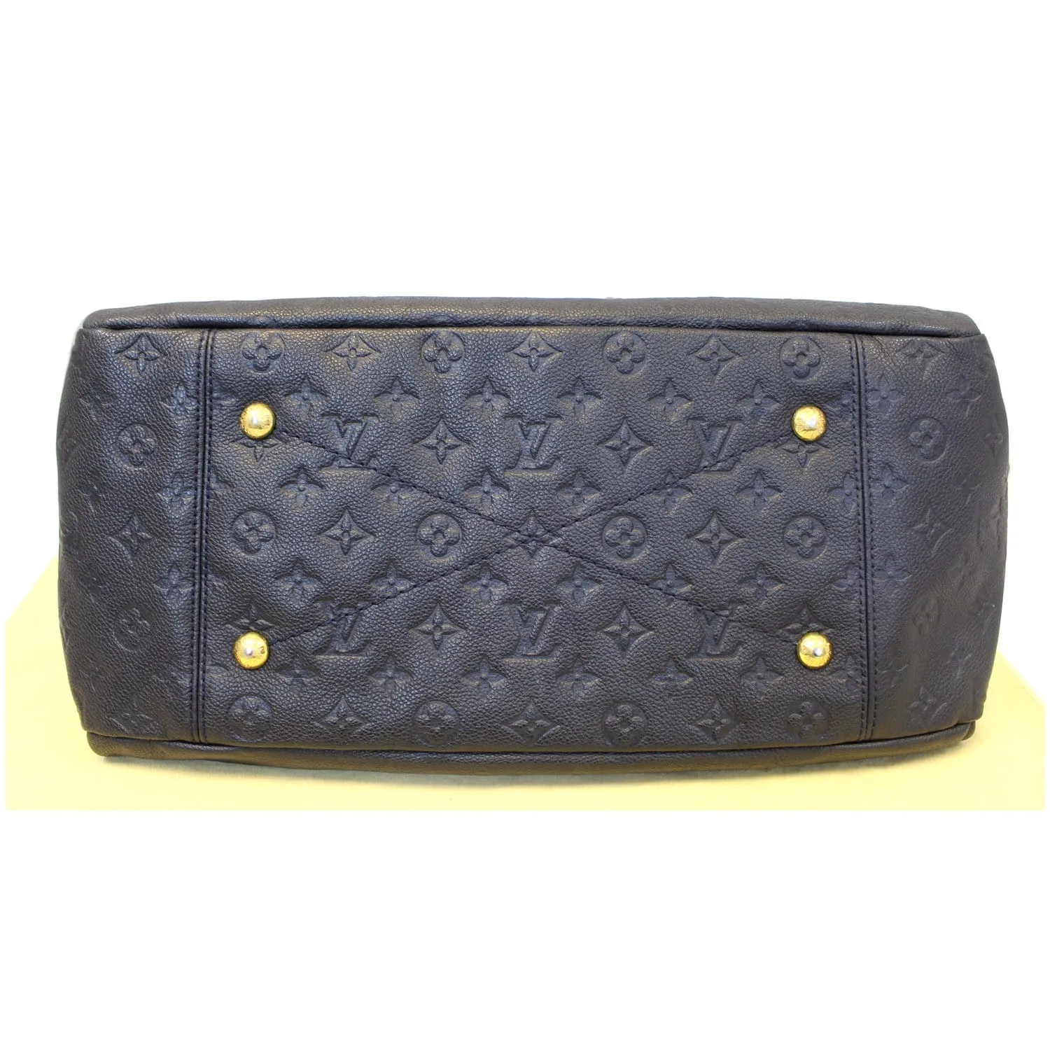 Louis Vuitton Artsy MM Empreinte Blue Infini Monogram Shoulder Bag