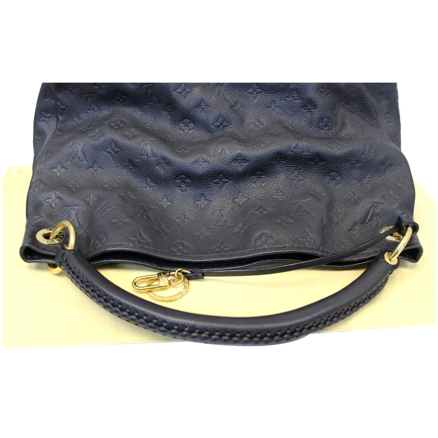 Louis Vuitton Artsy MM Empreinte Blue Infini Monogram Shoulder Bag