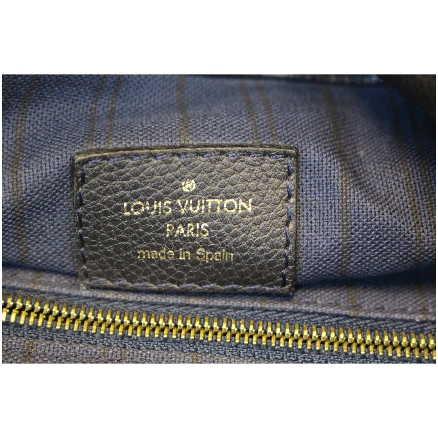 Louis Vuitton Artsy MM Empreinte Blue Infini Monogram Shoulder Bag