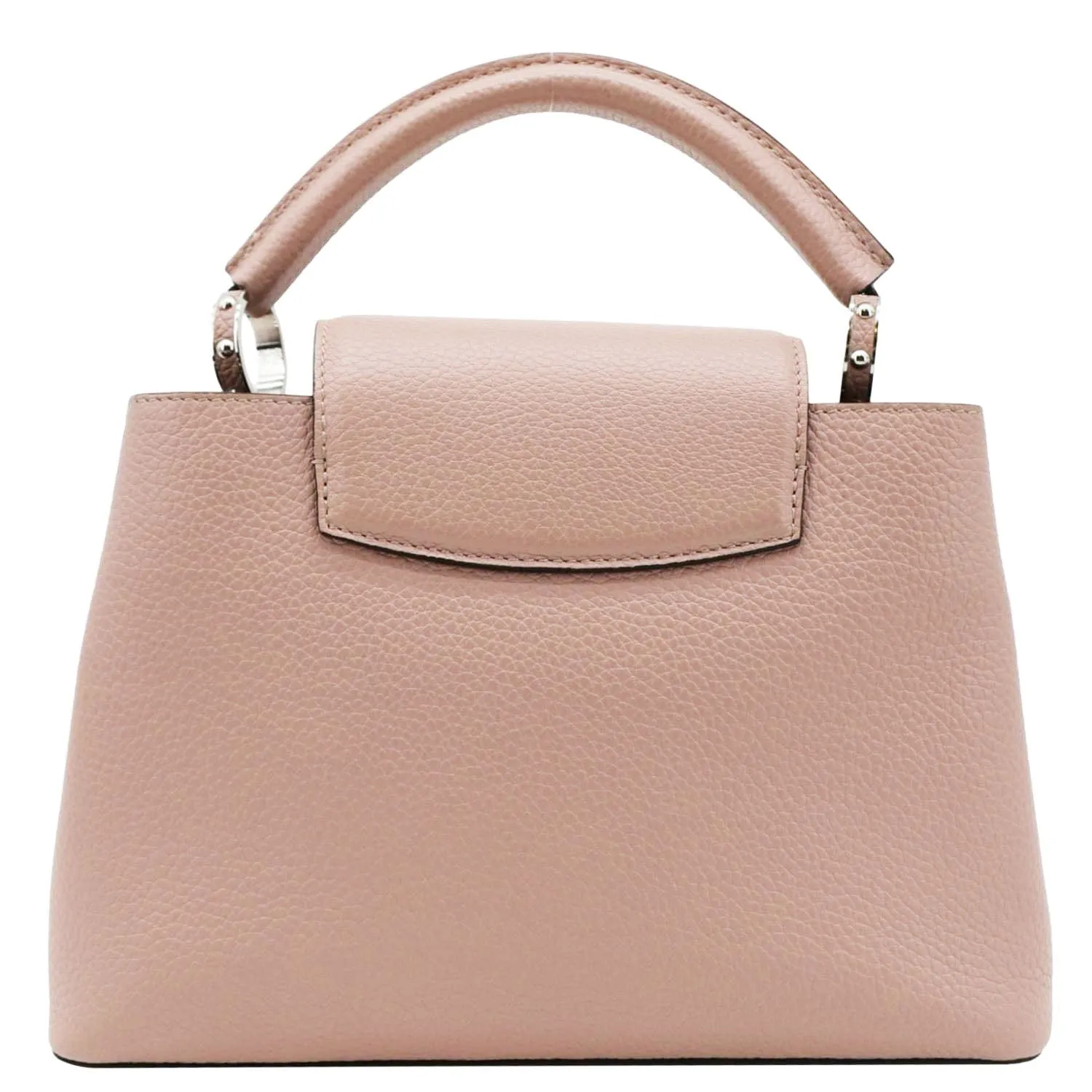 LOUIS VUITTON Capucines BB Taurillon Leather Shoulder Bag Baby Pink