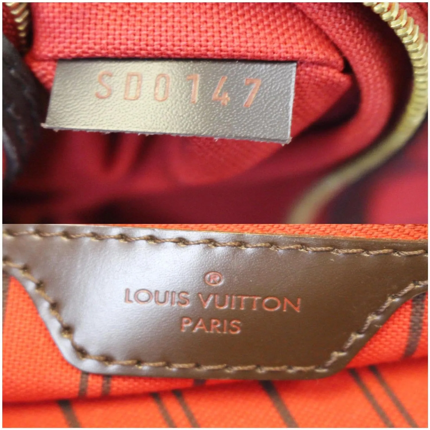 LOUIS VUITTON Delightful MM Damier Ebene Hobo Shoulder Bag