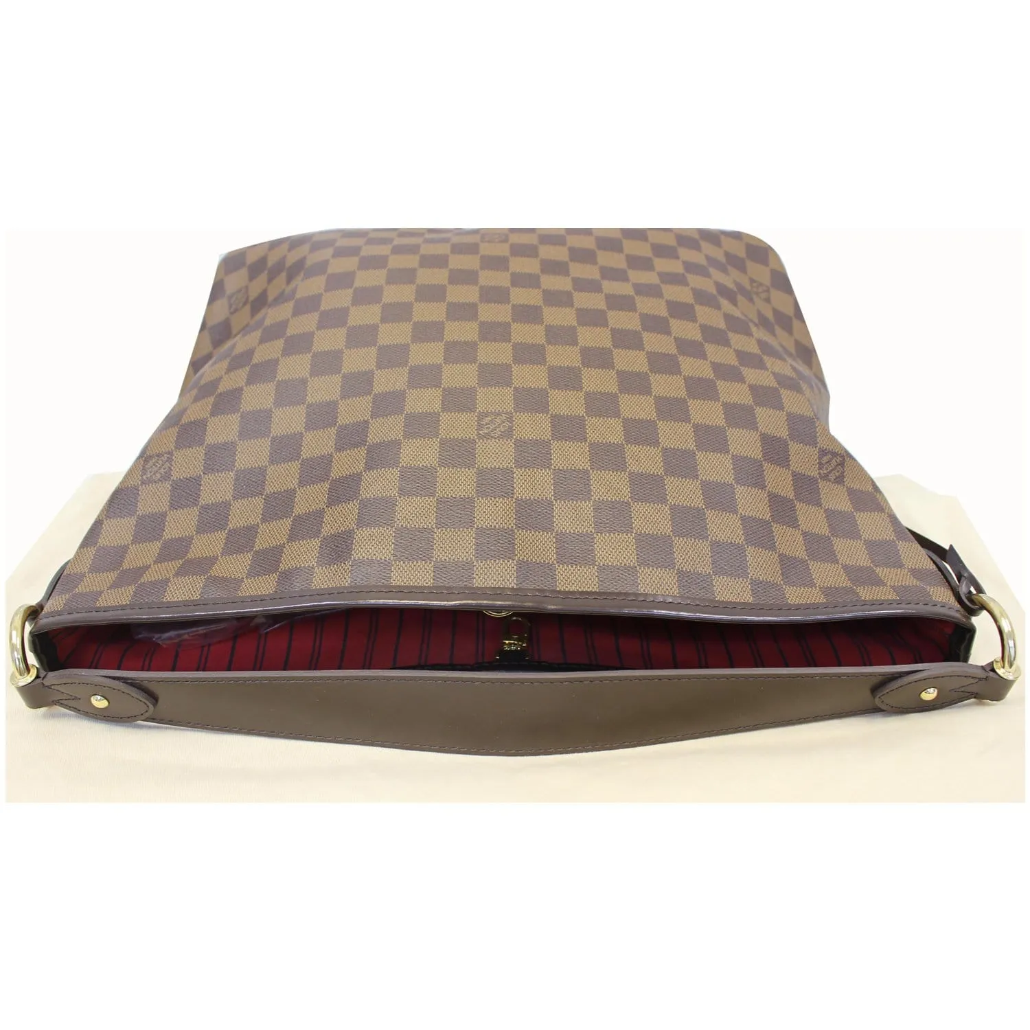 LOUIS VUITTON Delightful MM Damier Ebene Hobo Shoulder Bag