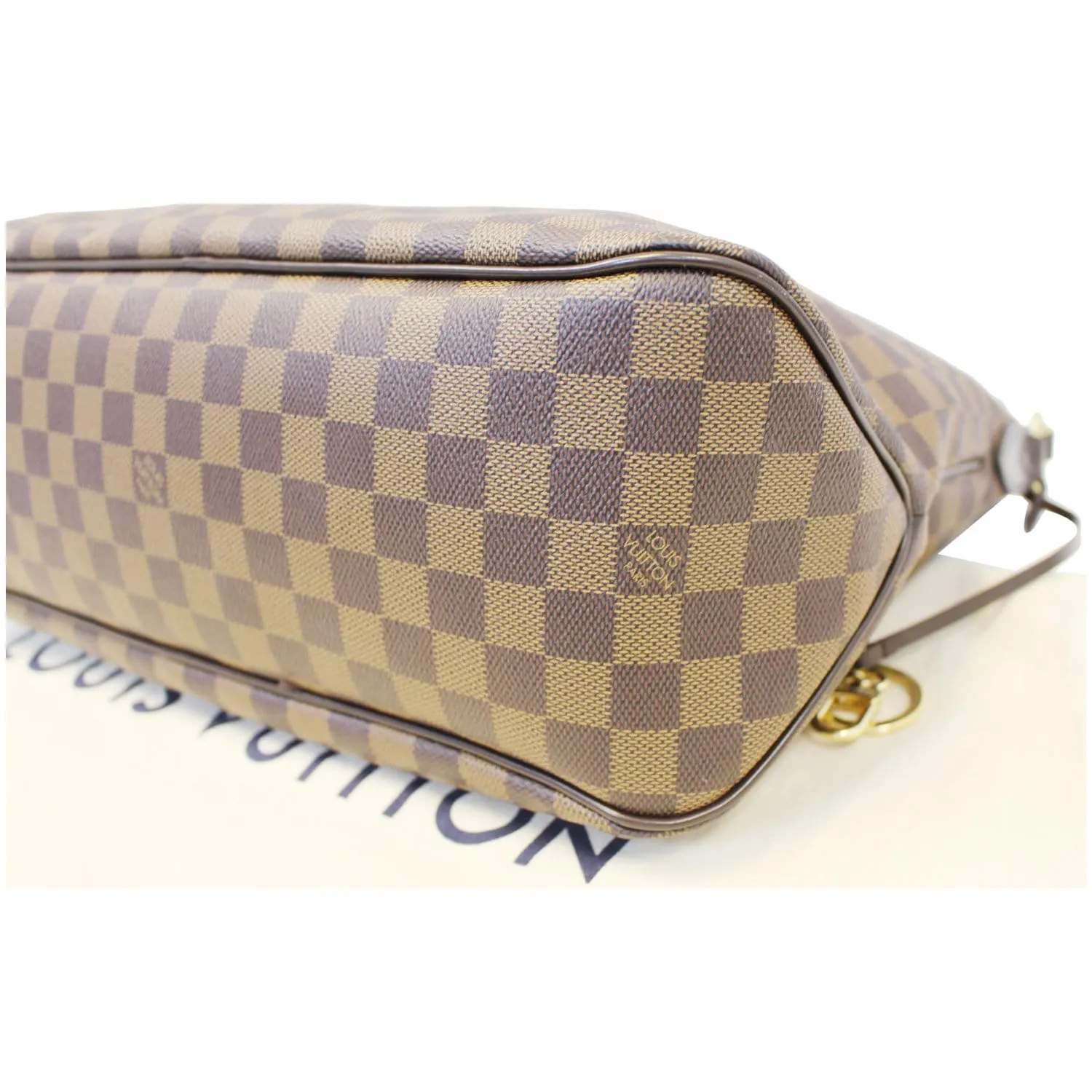LOUIS VUITTON Delightful MM Damier Ebene Hobo Shoulder Bag