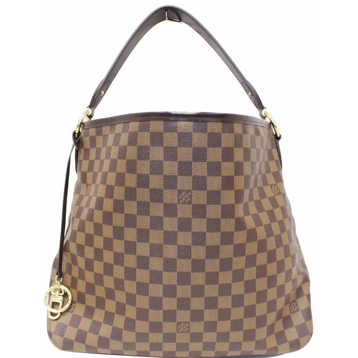 LOUIS VUITTON Delightful MM Damier Ebene Hobo Shoulder Bag