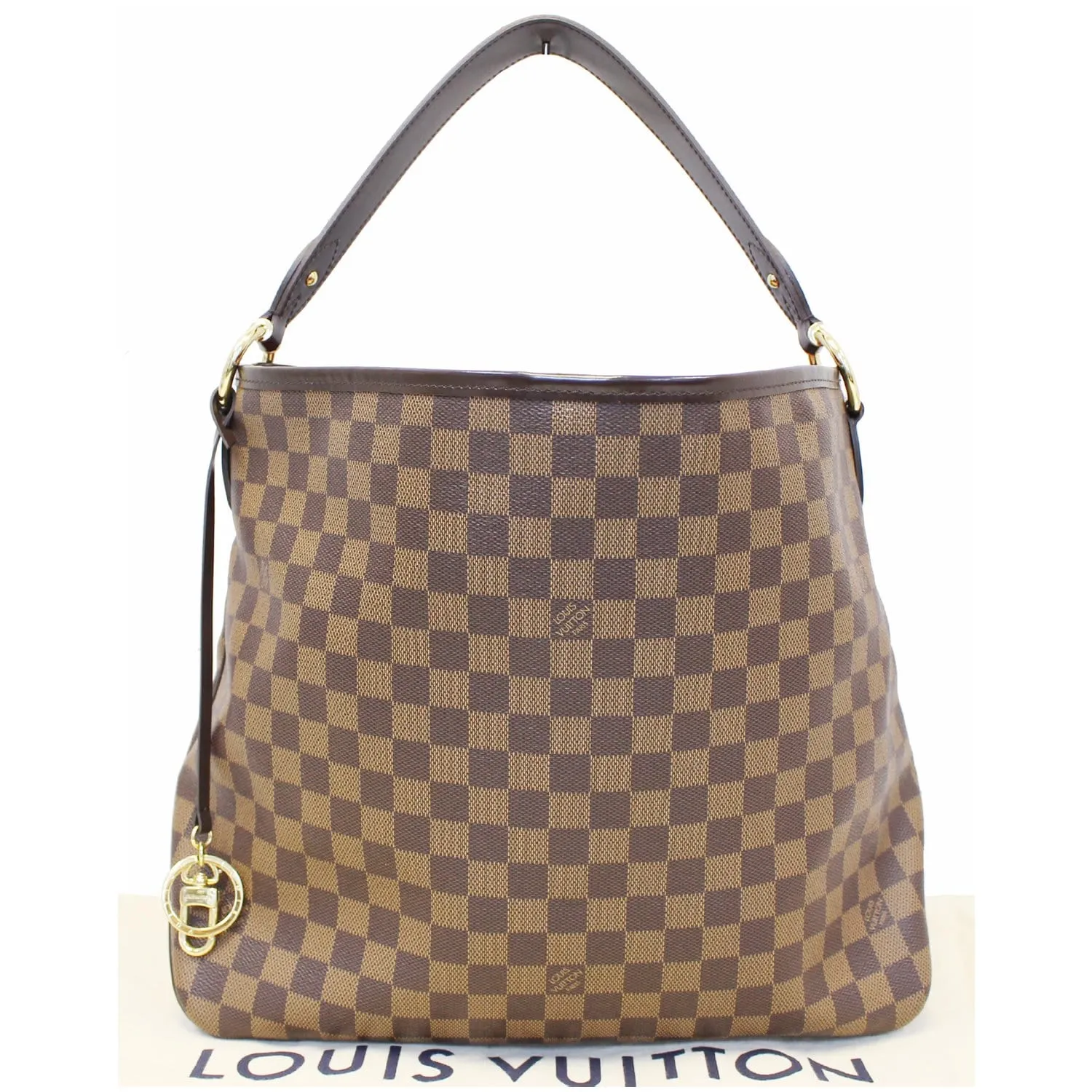 LOUIS VUITTON Delightful MM Damier Ebene Hobo Shoulder Bag
