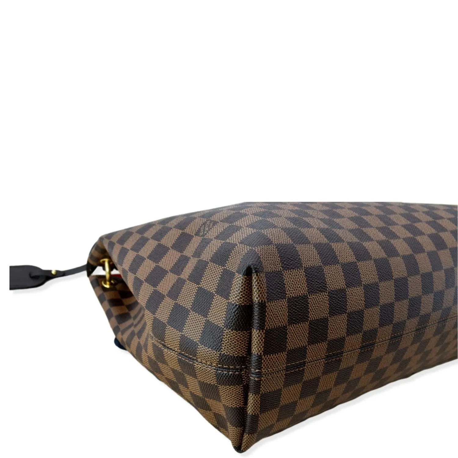 LOUIS VUITTON Graceful MM Damier Ebene Shoulder Bag Brown - Hot Deals
