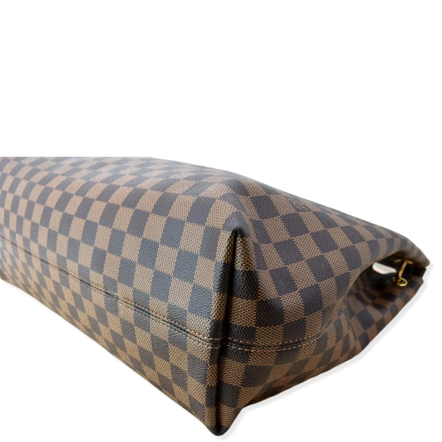 LOUIS VUITTON Graceful MM Damier Ebene Shoulder Bag Brown - Hot Deals