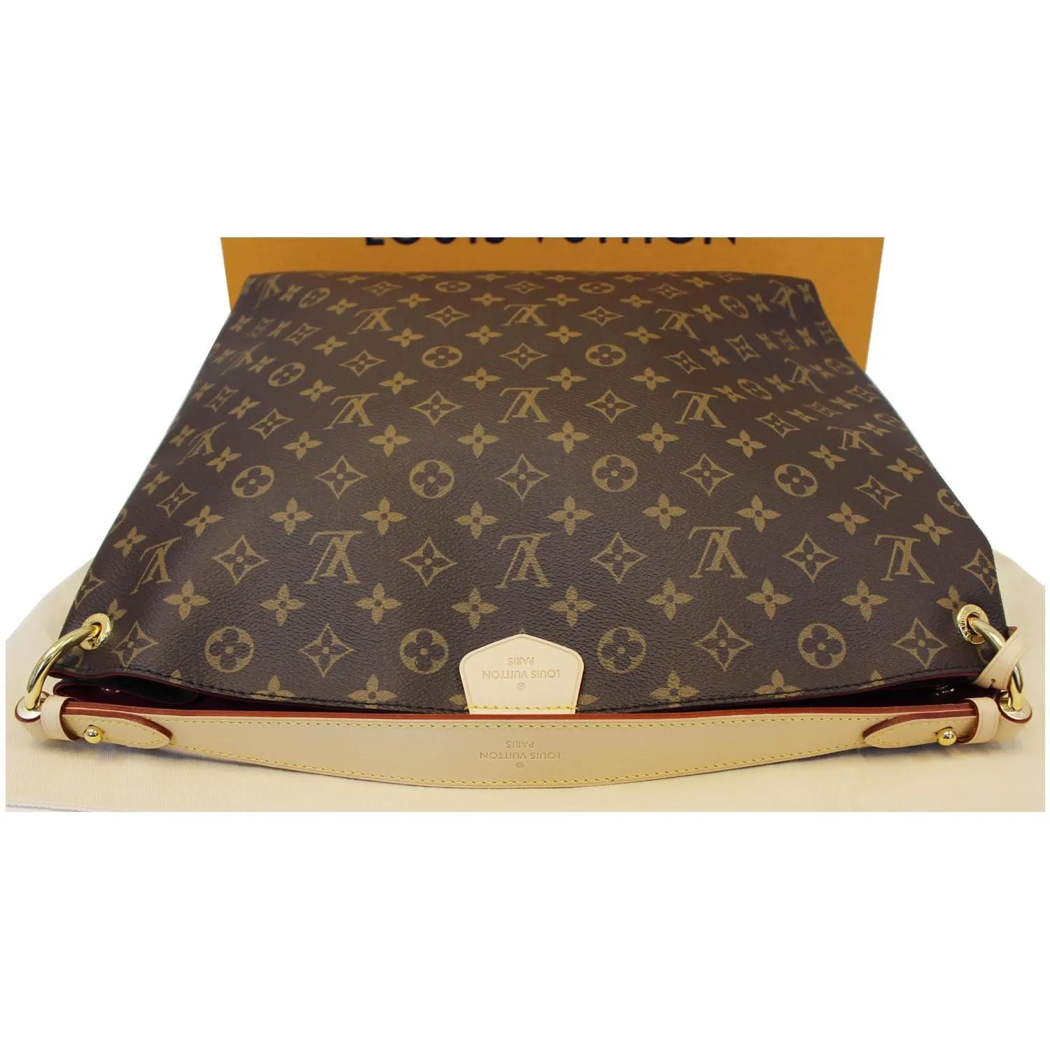LOUIS VUITTON Graceful MM Monogram Canvas Shoulder Bag