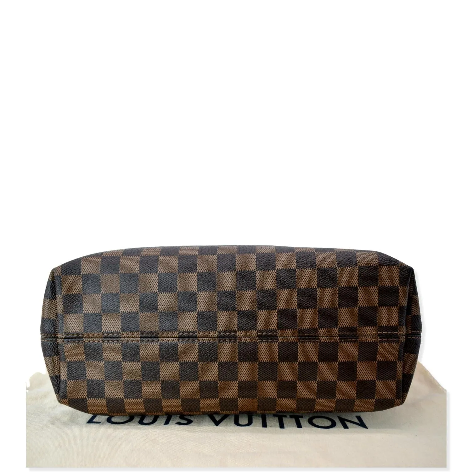 LOUIS VUITTON Graceful PM Damier Ebene Shoulder Bag Brown
