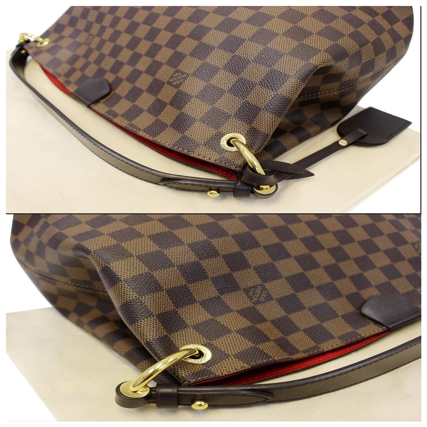LOUIS VUITTON Graceful PM Dmaier Ebene Shoulder Bag