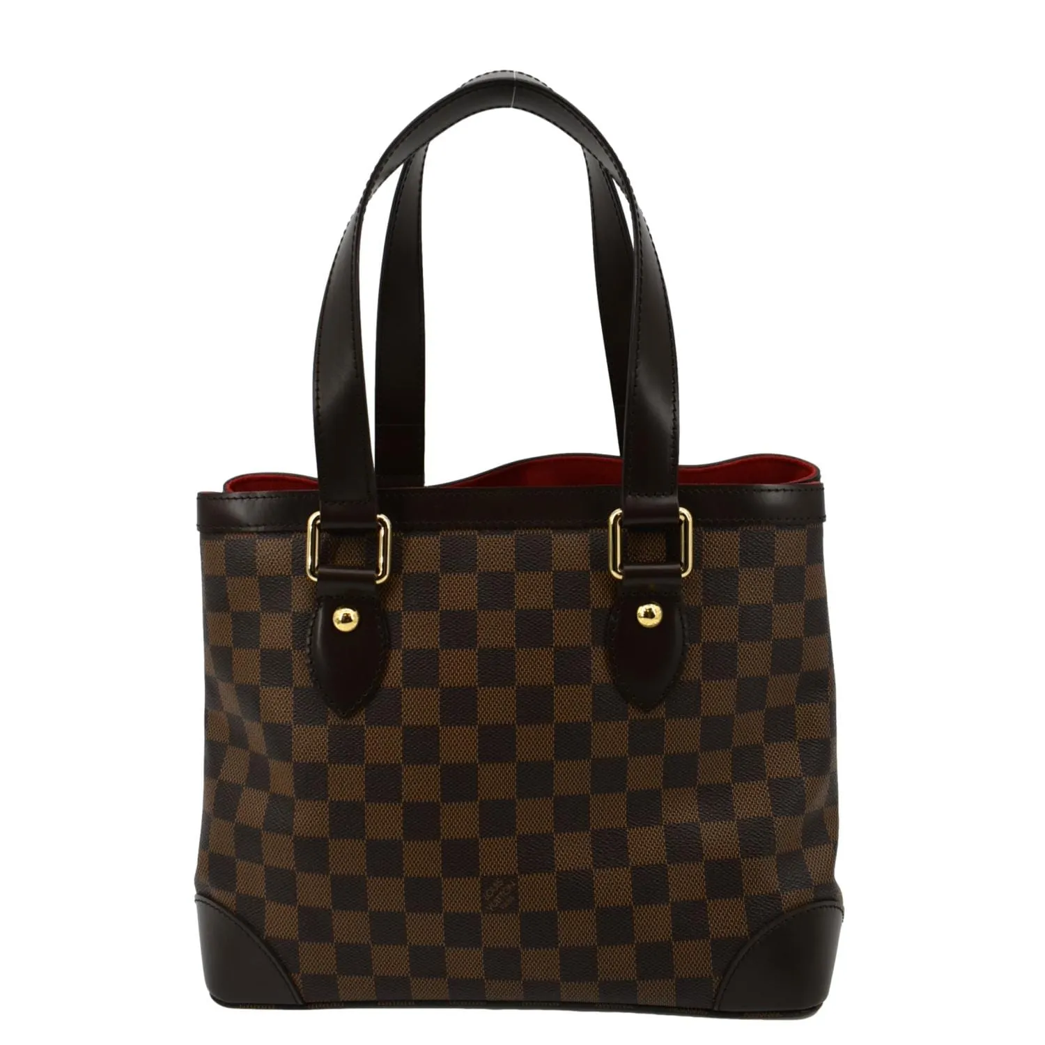 LOUIS VUITTON Hampstead PM Damier Ebene Shoulder Bag Brown