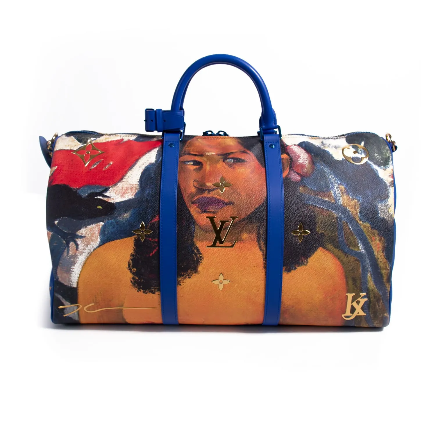 Louis Vuitton Jeff Koons Delightful Land Keepall 50