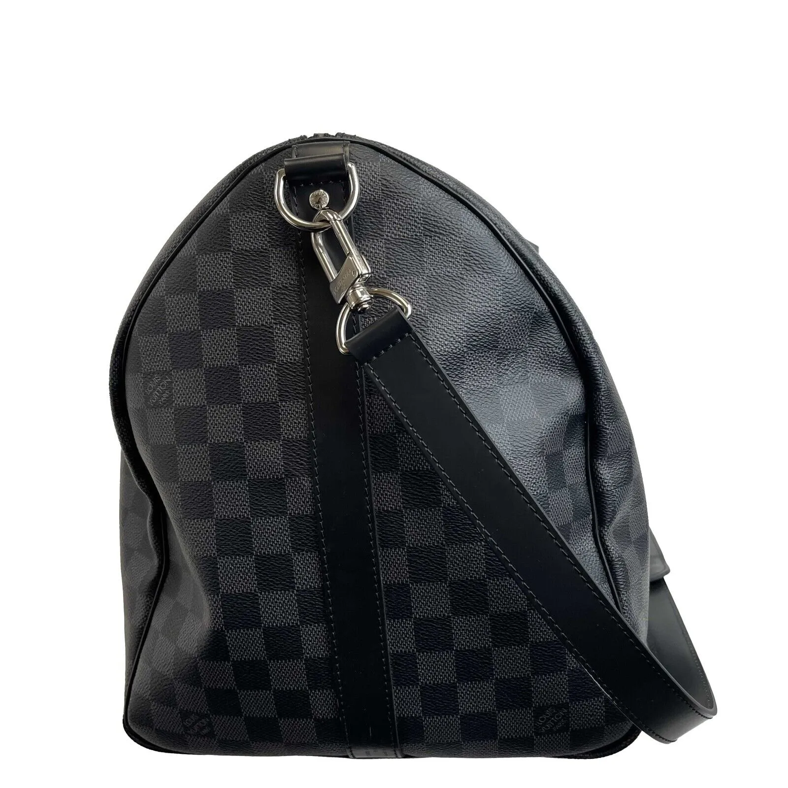 Louis Vuitton - Keepall 55 Bandouliere Damier Graphite Canvas Top Handle / Strap