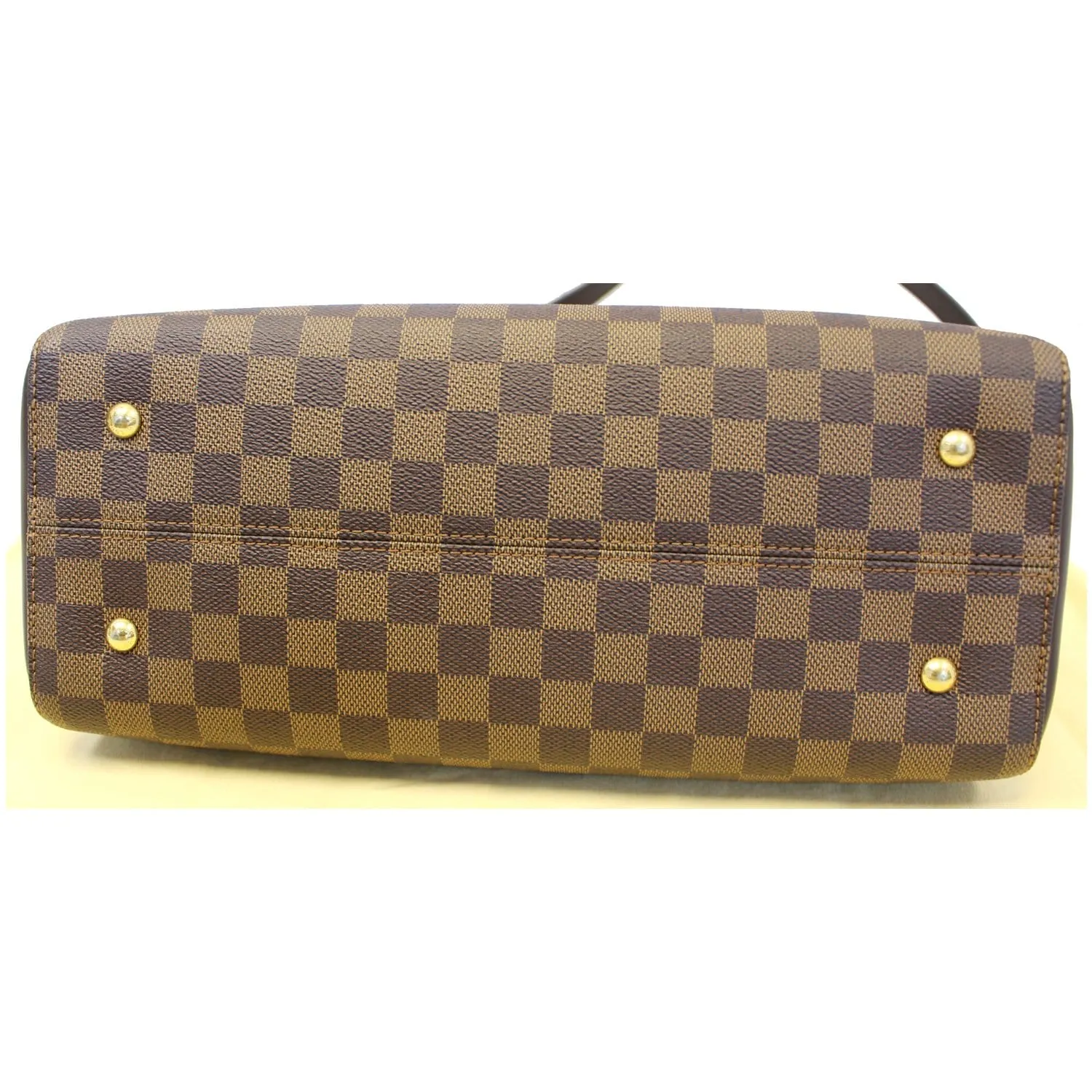 LOUIS VUITTON Kensington Bowling Damier Ebene Shoulder Handbag
