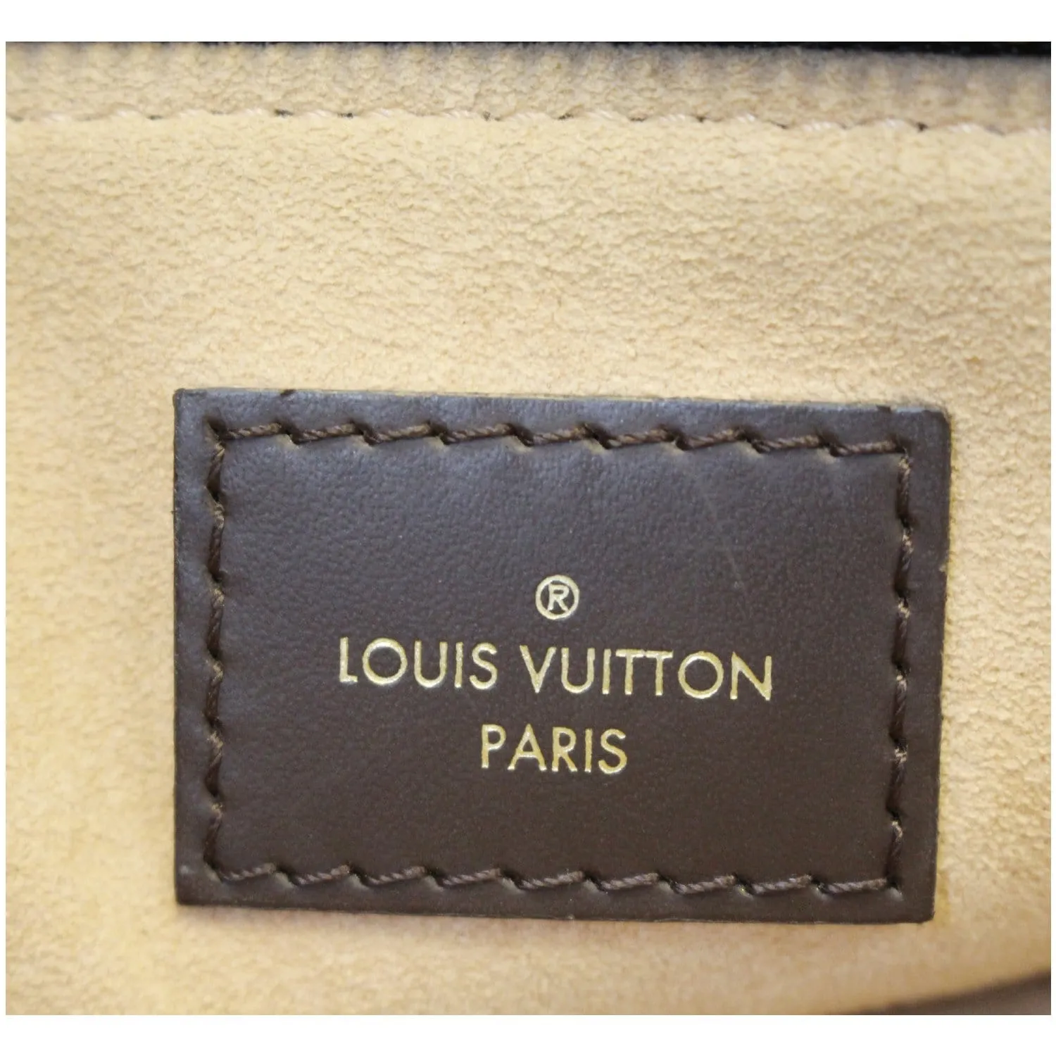 LOUIS VUITTON Kensington Bowling Damier Ebene Shoulder Handbag