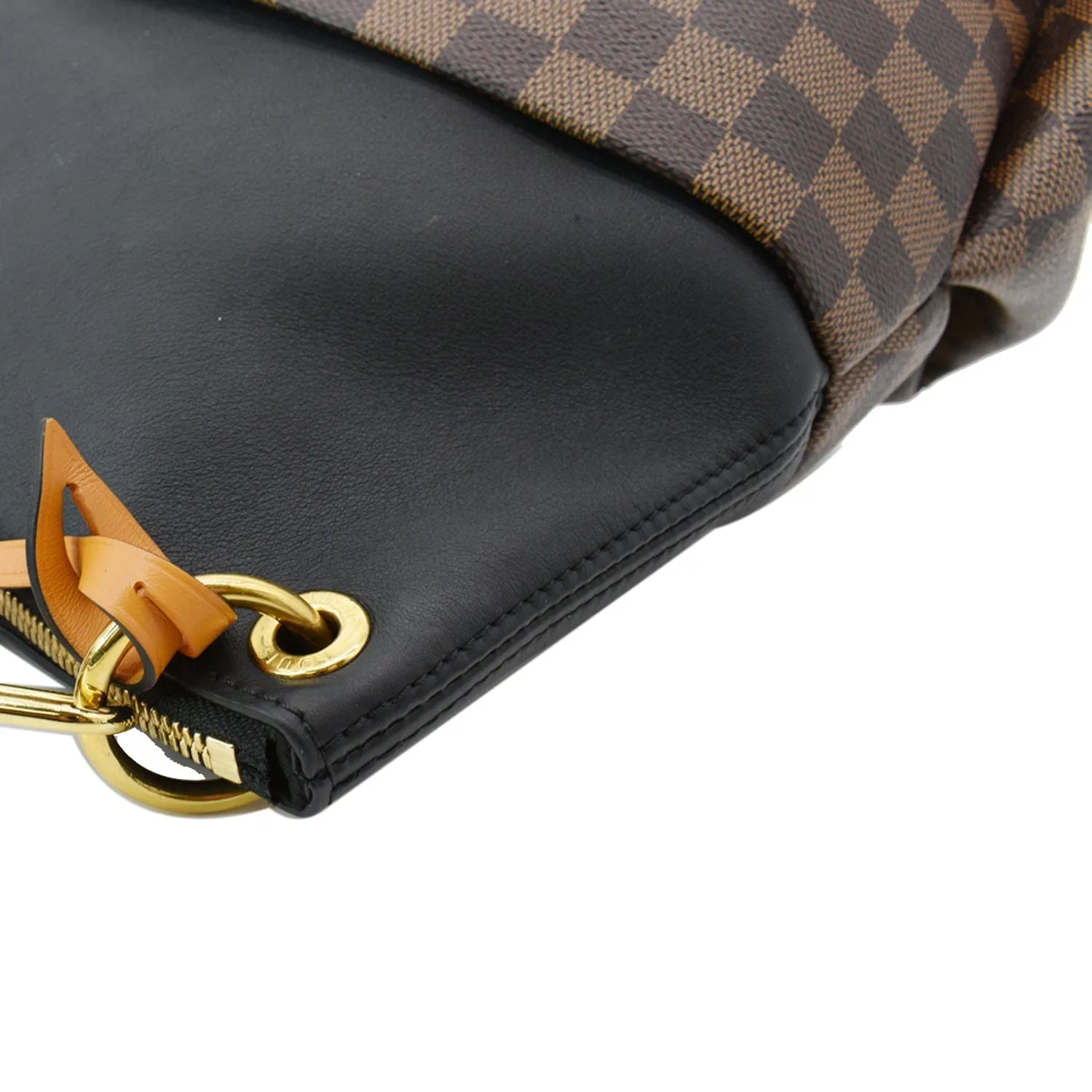 LOUIS VUITTON Maida Damier Ebene Hobo Shoulder Bag Noir