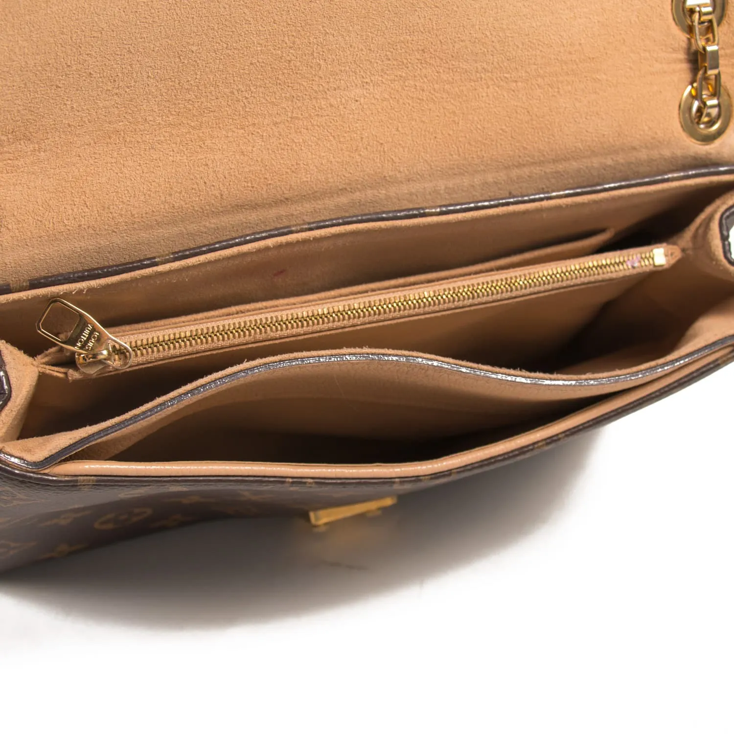 Louis Vuitton Monogram Pallas Chain Bag