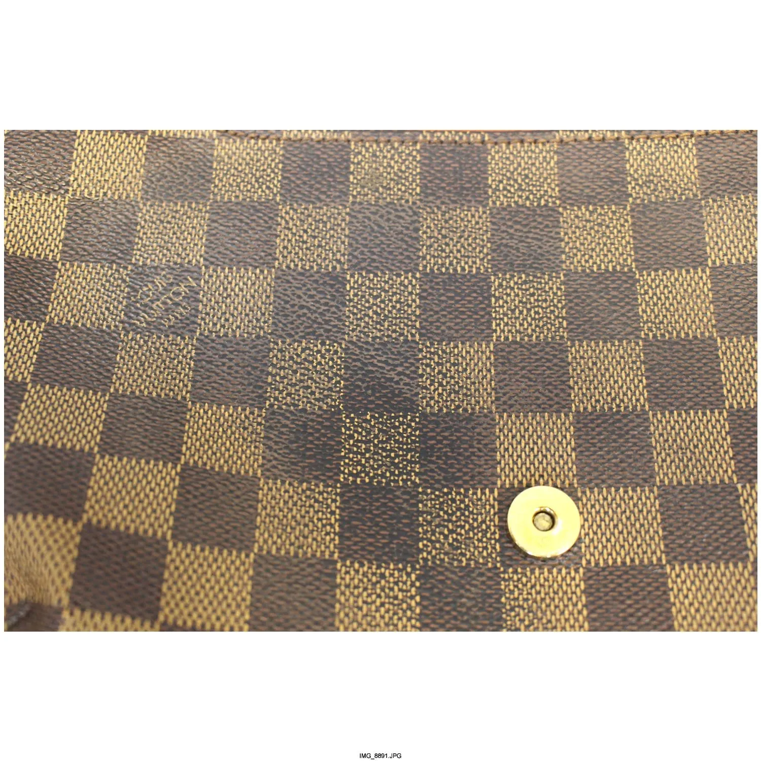 LOUIS VUITTON Musette Tango Damier Ebene Short Strap Shoulder Bag