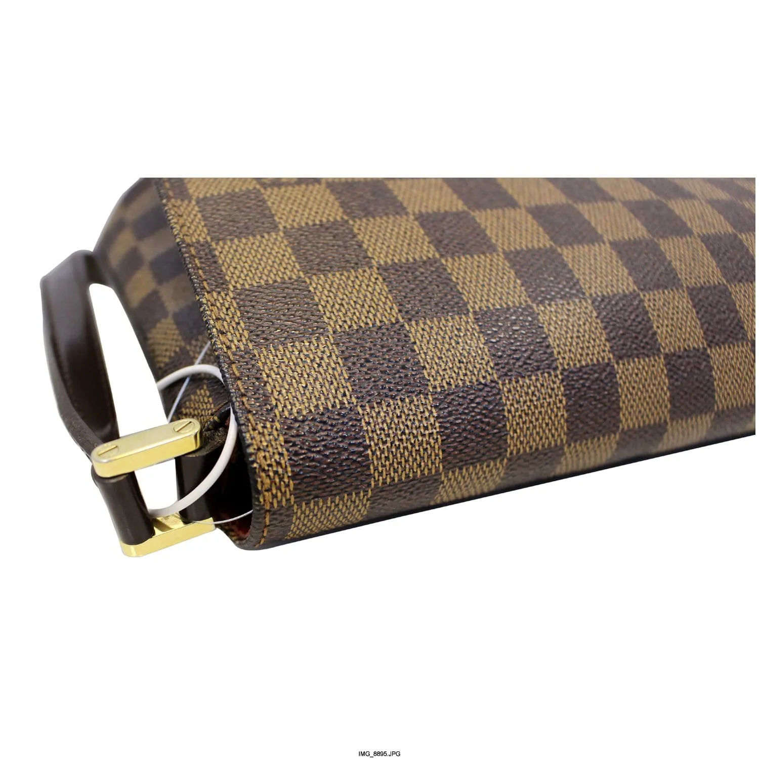 LOUIS VUITTON Musette Tango Damier Ebene Short Strap Shoulder Bag