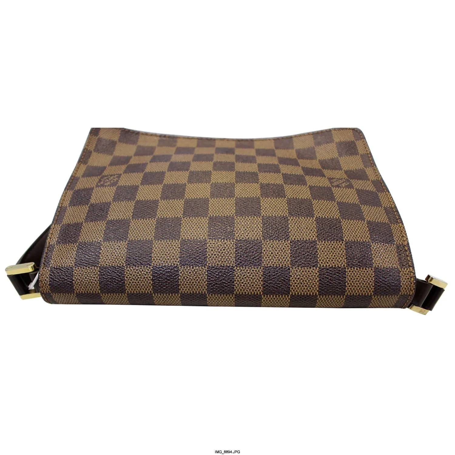 LOUIS VUITTON Musette Tango Damier Ebene Short Strap Shoulder Bag