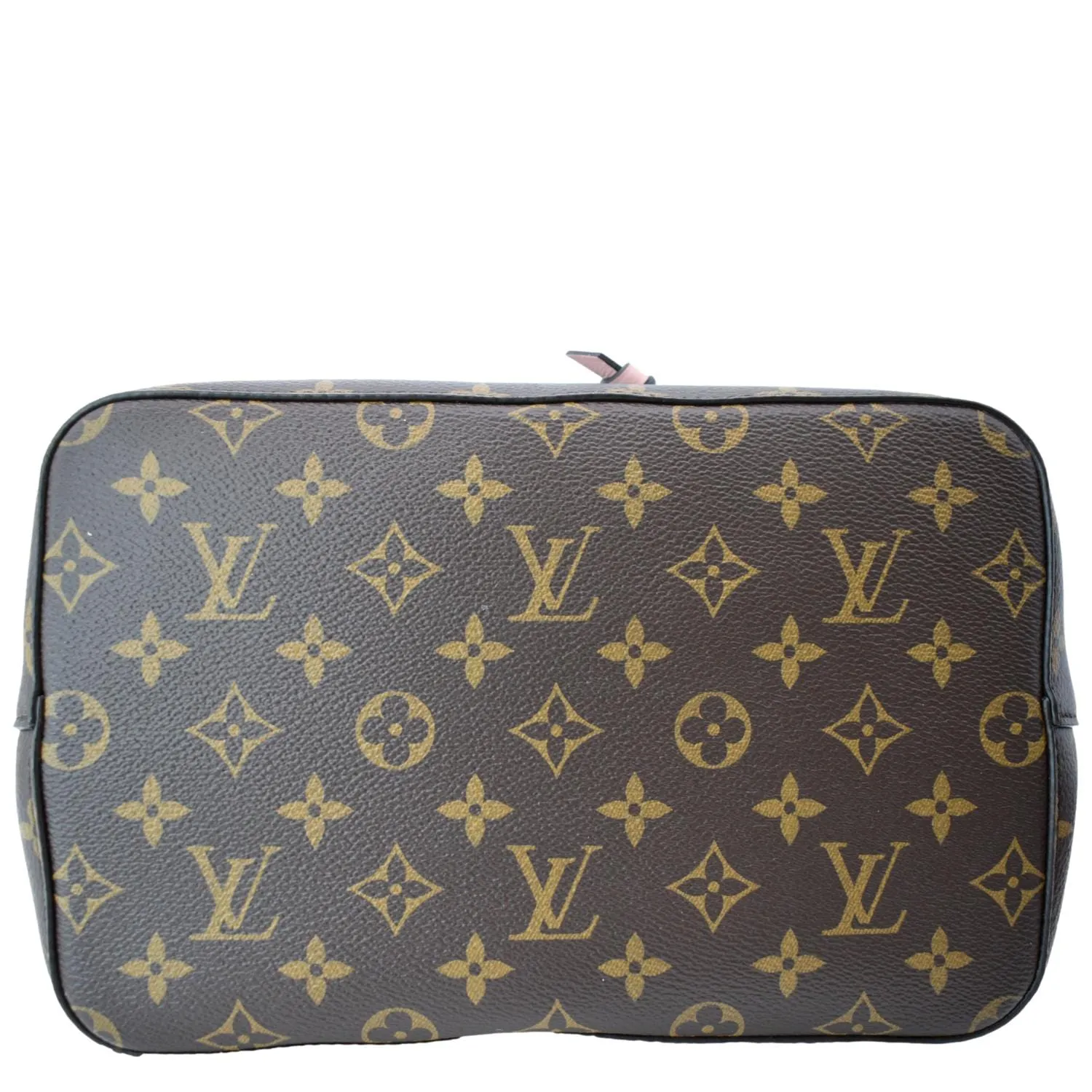 LOUIS VUITTON Neonoe Monogram Canvas Shoulder Bag Rose Ballerine