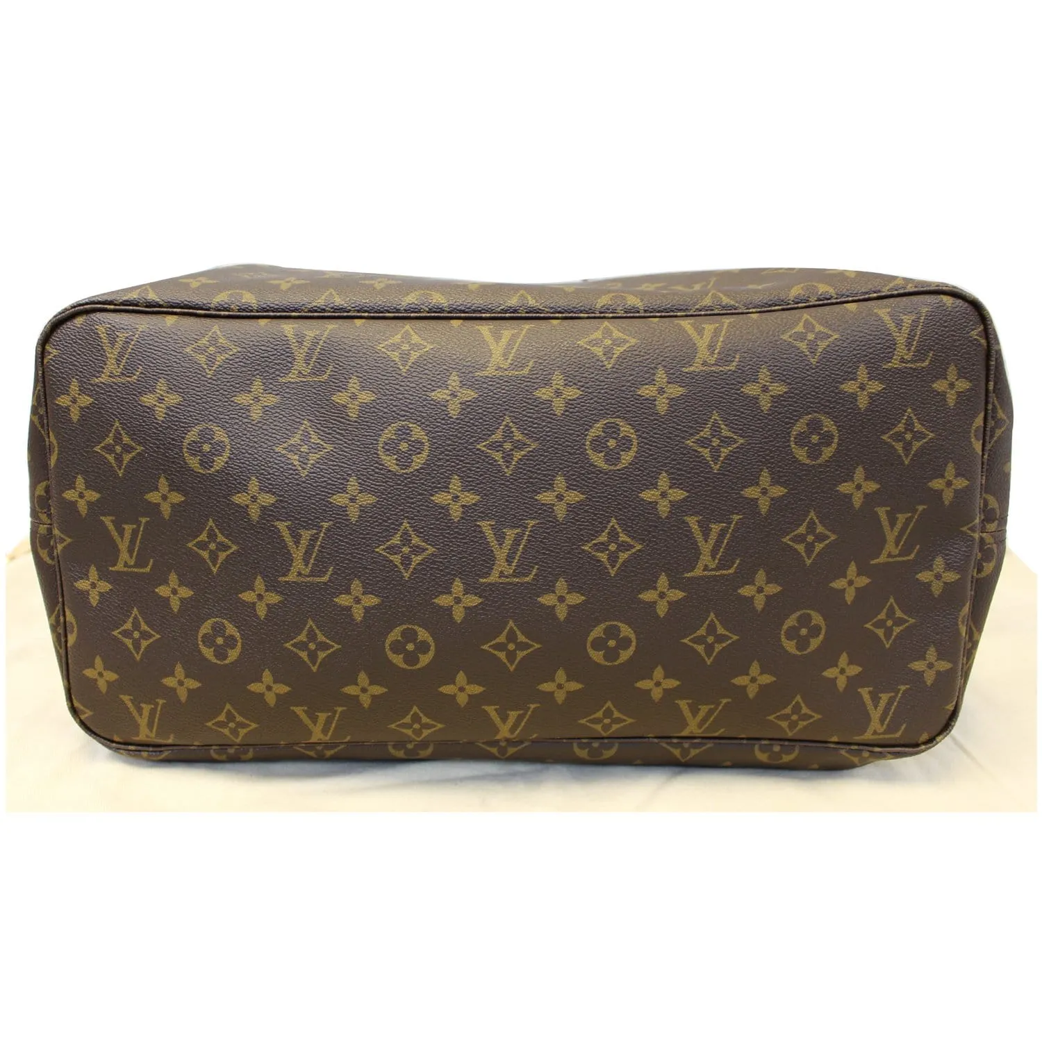 LOUIS VUITTON Neverfull GM Monogram Canvas Shoulder Bag Fuchsia