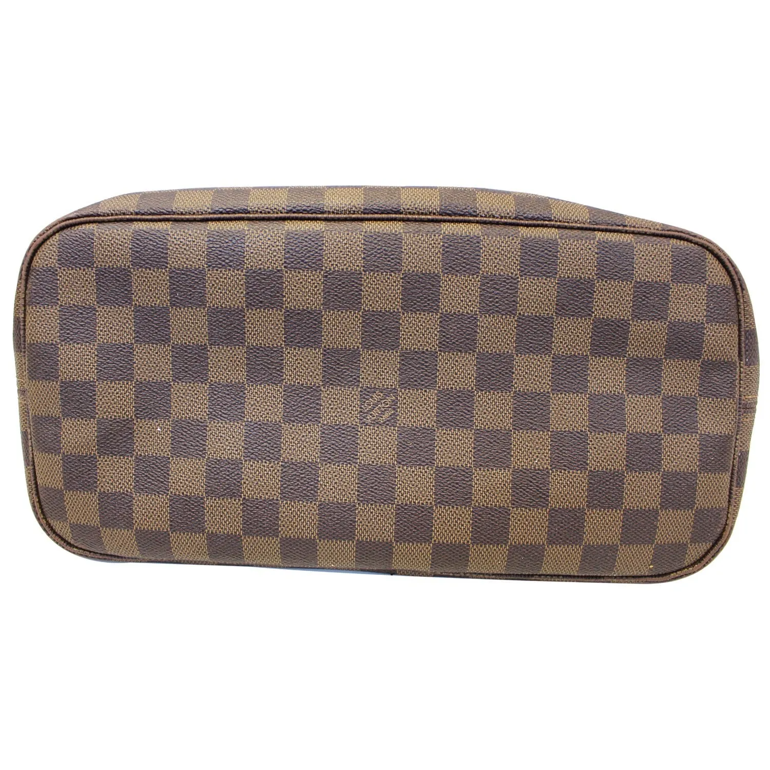 LOUIS VUITTON Neverfull MM Damier Ebene Tote Shoulder Bag