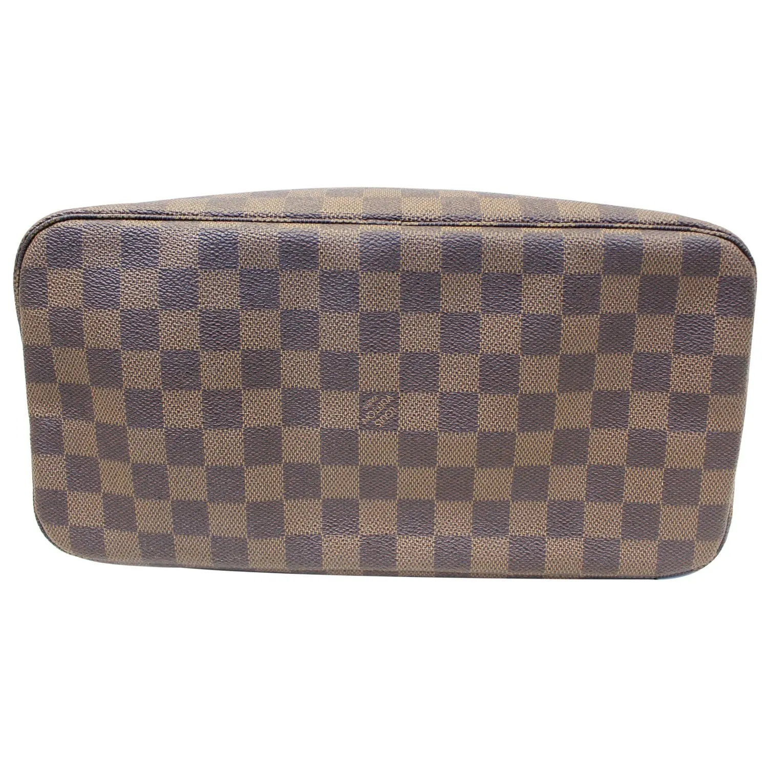 LOUIS VUITTON Neverfull MM Damier Ebene Tote Shoulder Bag