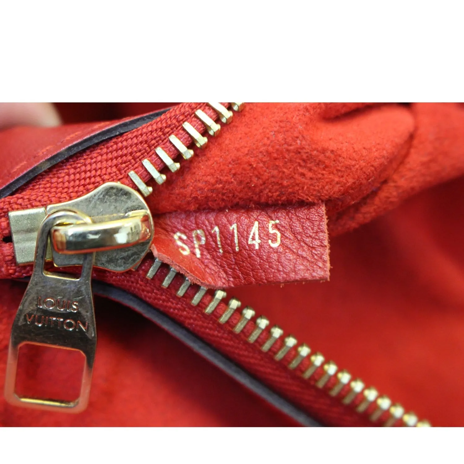 LOUIS VUITTON Pallas Chain Shopper Bag Monogram Canvas Cherry