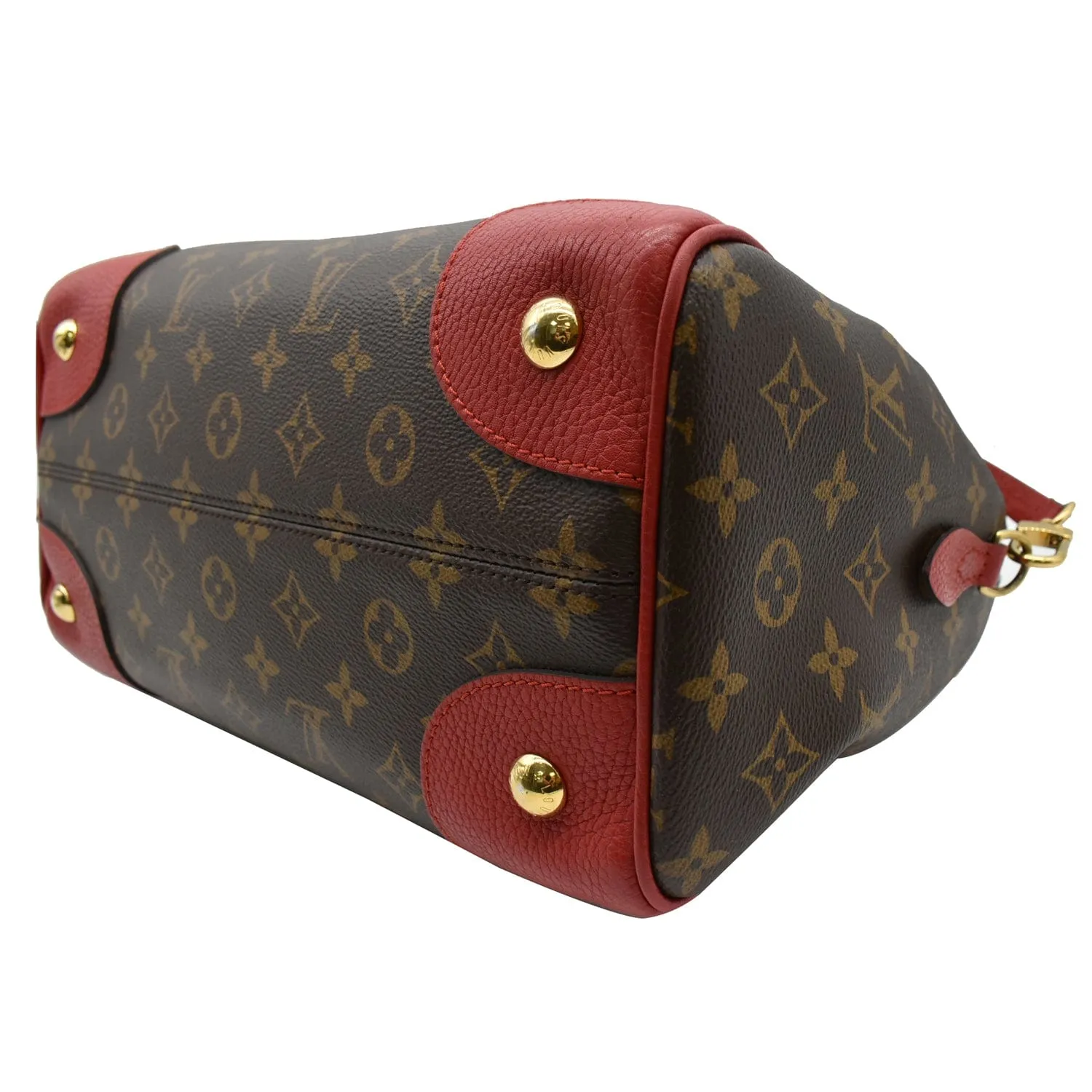 LOUIS VUITTON Retiro NM Monogram Canvas 2Way Shoulder Bag Red