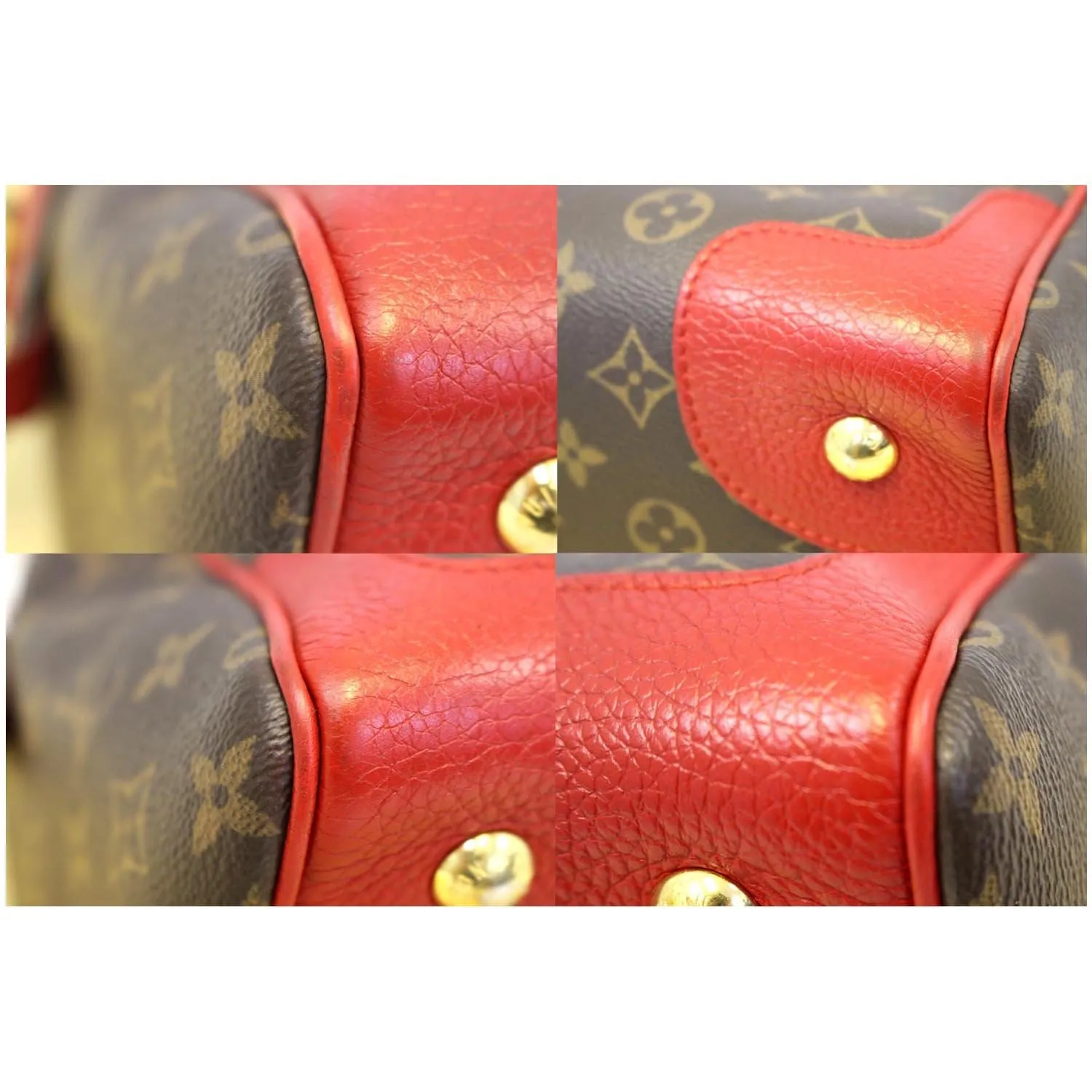 LOUIS VUITTON Retiro NM Monogram Canvas Shoulder Bag Coquelicot