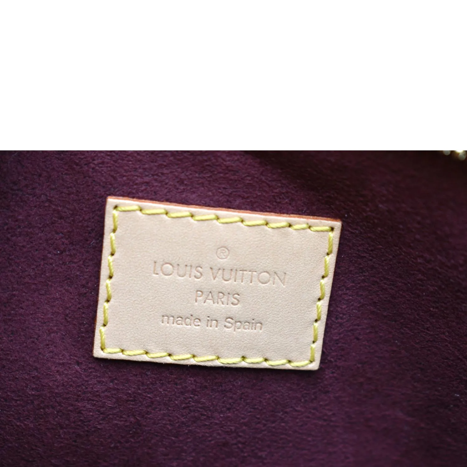 LOUIS VUITTON Soufflot BB Monogram Canvas Shoulder Crossbody Bag Brown