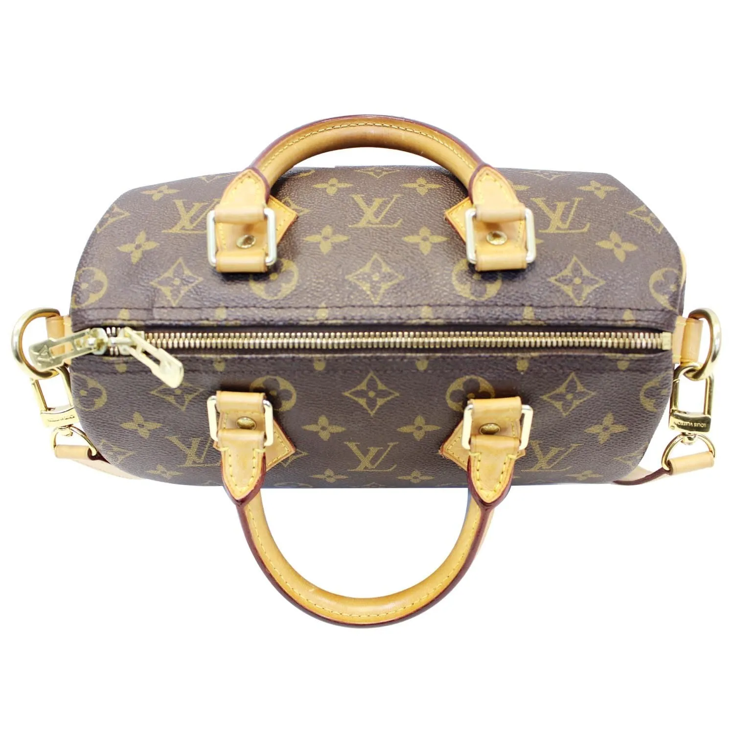 Louis Vuitton Speedy 25 Bandouliere Monogram Canvas Shoulder Bag