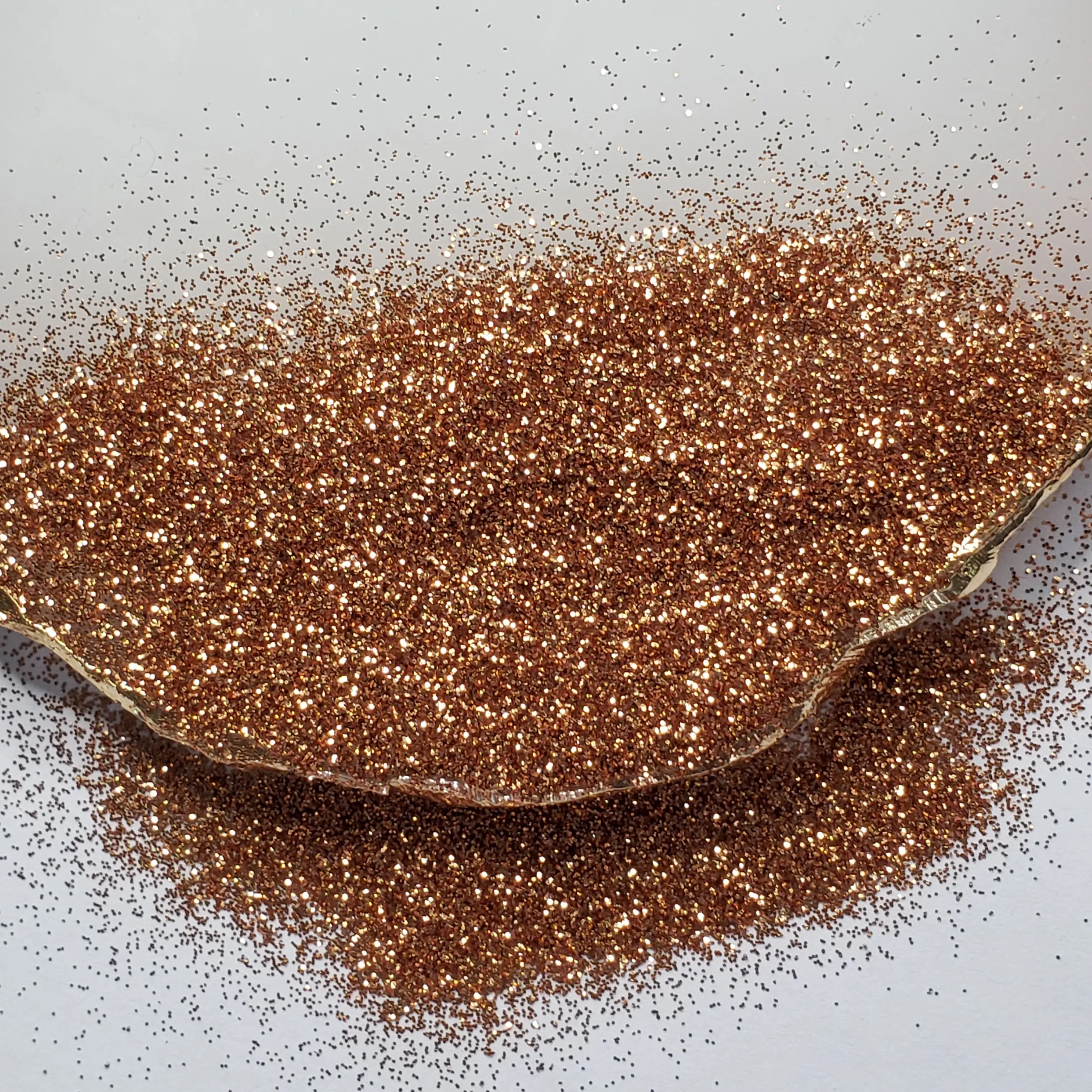 Lt Copper Glitter