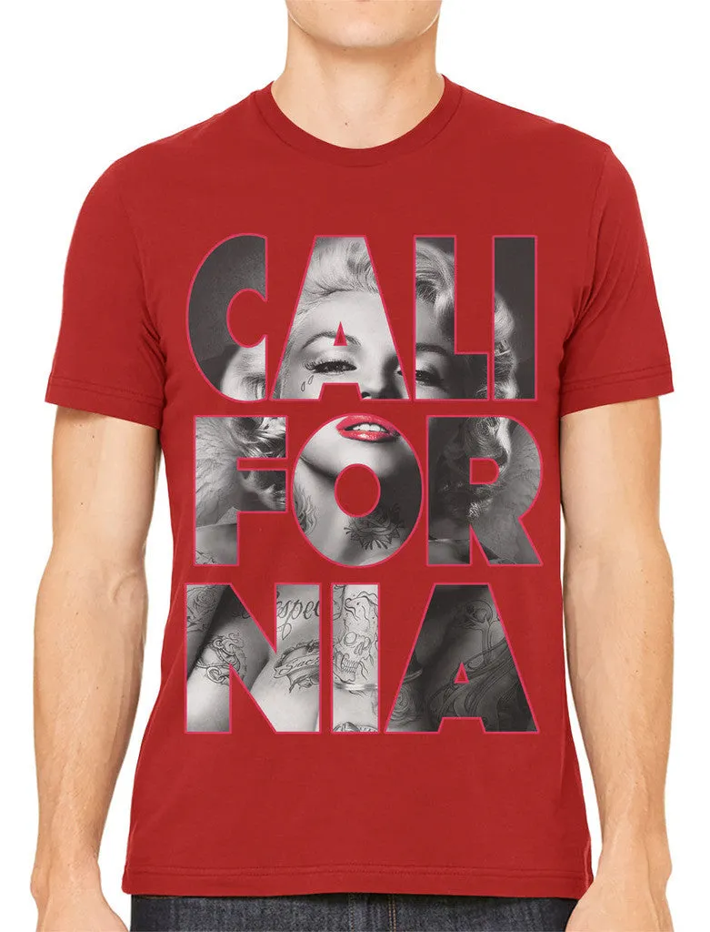 Marilyn Monroe Cali For Nia California Men's T-shirt